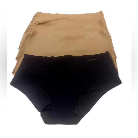 NNT Calvin Klein Seamless Highwaisted Lightweight beige skinny Underwear Panty S - Picture 2 of 2